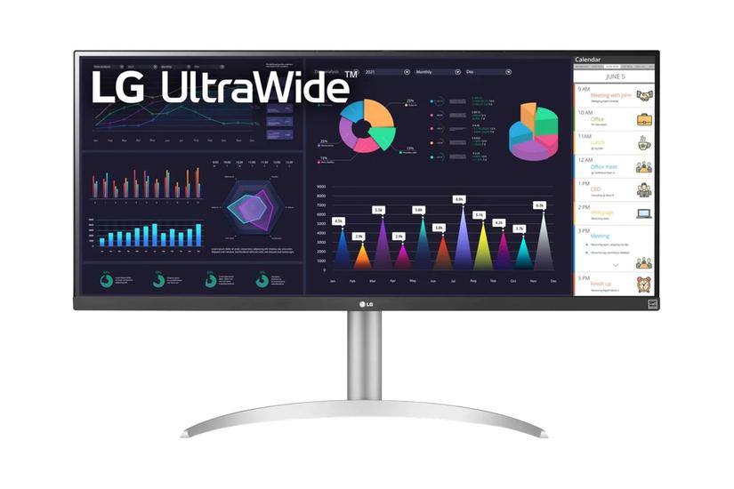 Lg 34wq650- Skærm Led Baglys 34 Amd Freesync Ips 5ms 1ms Uwfhd 2560x1080 Ved 100hz