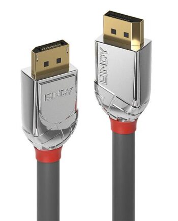 Lindy 36303 Displayport Kabel     Krom  Grå