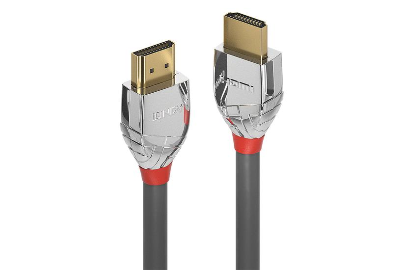 Lindy 37873 Hdmi-kabel Hdmi Type Standard Grå Sølv
