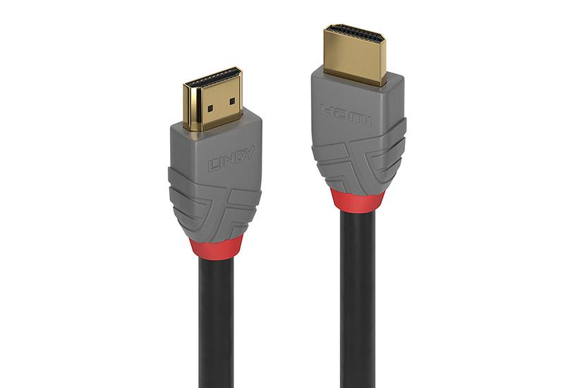 Lindy 36969 Hdmi-kabel 20 Hdmi Type Standard Sort Grå