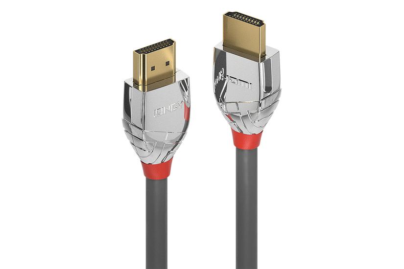 Lindy 37870 Hdmi-kabel Hdmi Type Standard Sort Sølv