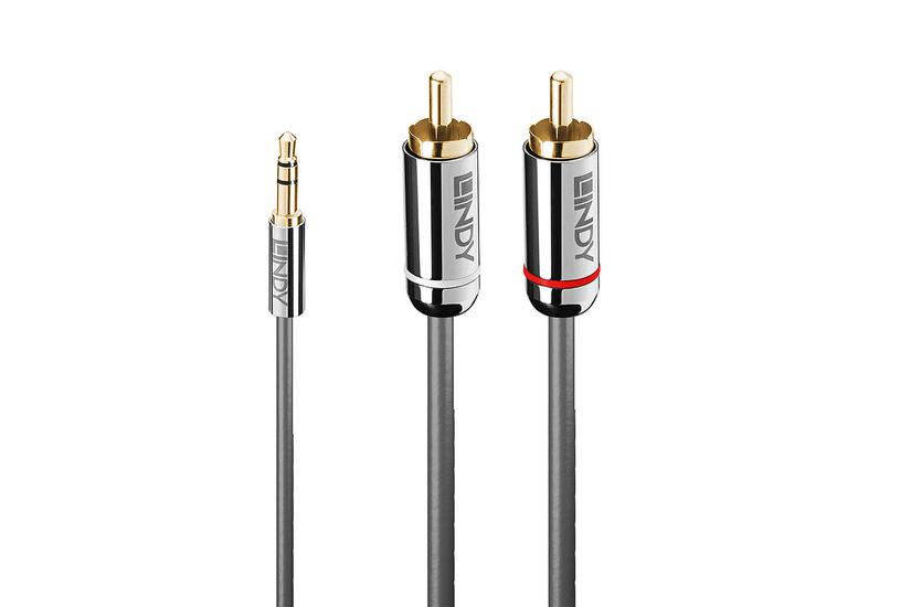 Lindy 35336 Lydkabel 5mm Rca Anthracit