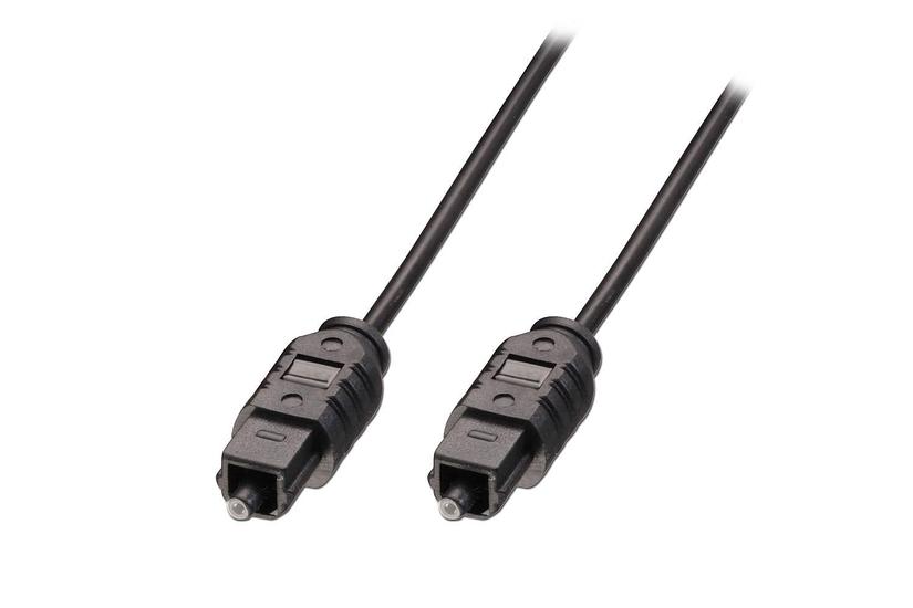 Lindy 35214 Lydkabel Toslink Sort