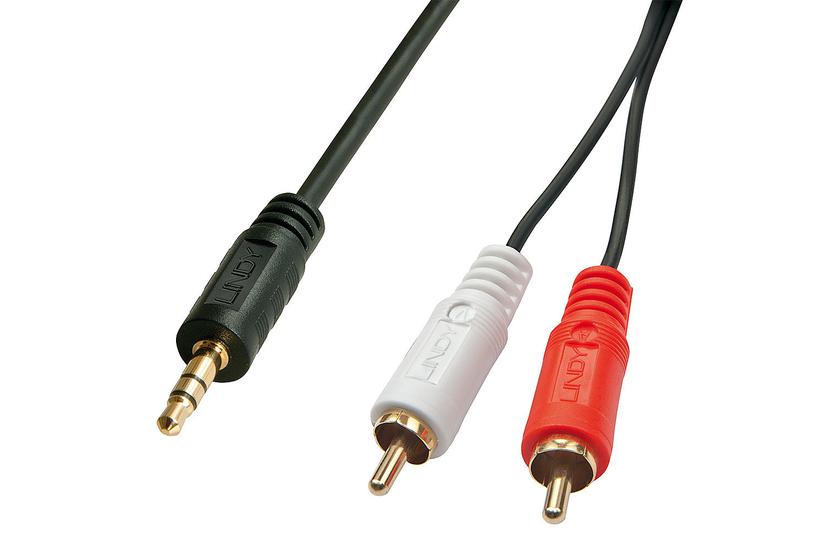 Lindy 35682 Lydkabel Rca 5mm Sort