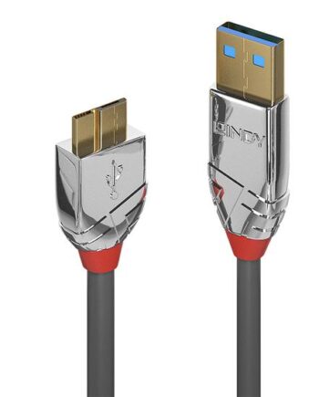 Lindy 36656 Usb-kabel Usb     Gen        Gen          Usb   Micro-usb   Grå