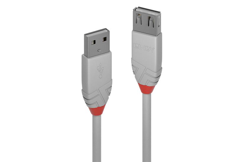 Lindy 36713 Usb-kabel Usb Usb Grå