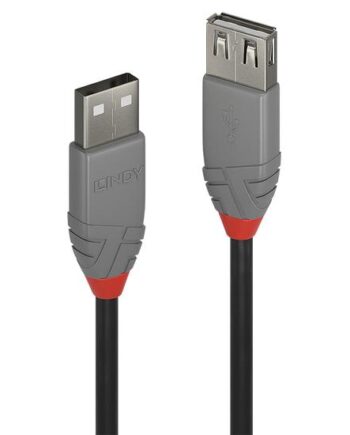 Lindy 36701 Usb-kabel Usb           Usb   Sort  Grå