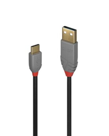 Lindy 36888 Usb-kabel Usb         Usb   Usb   Sort  Grå