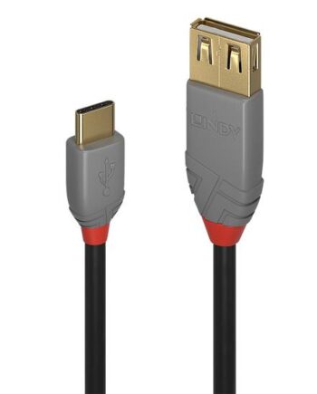 Lindy 36897 Usb-kabel Usb       15   Usb   Usb   Sort  Grå