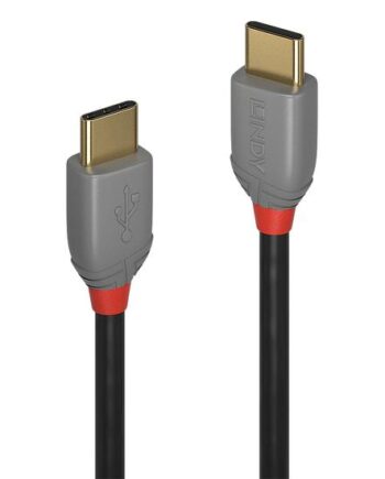 Lindy 36871 Usb-kabel Usb         Usb   Sort  Grå