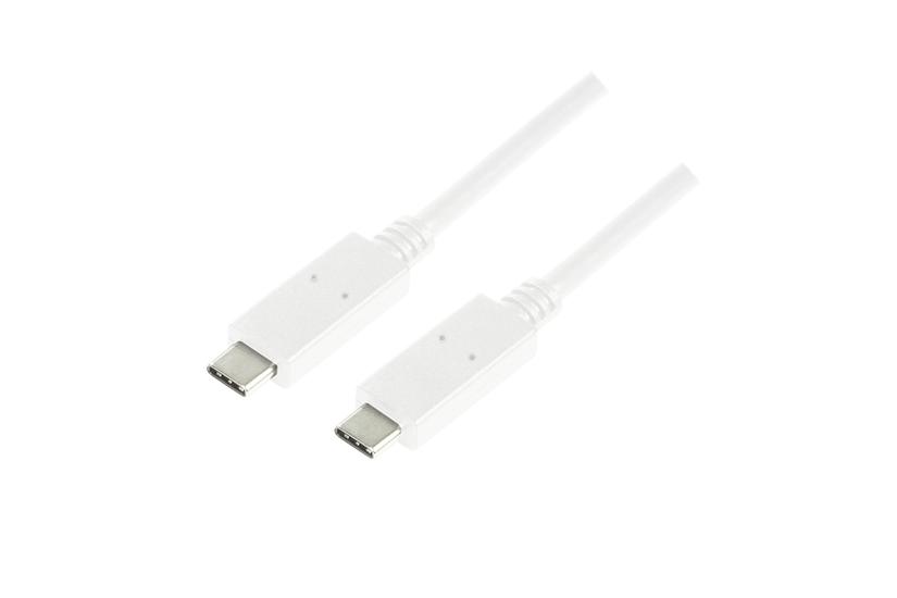 Logilink Cu0130 Usb-kabel Usb Gen Gen Usb Hvid