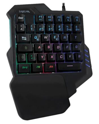 Logilink Id0181 Tastatur Spil Usb Engelsk Sort