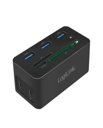 Logilink Ua0370 Dockingstation Ledningsført Usb     Gen        Gen    Type-  Sort