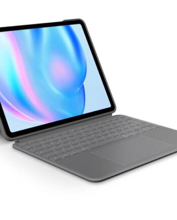 Logitech Combo Touch Tastatur Og Folio-kasse Med Trackpad Azerty Fransk Oxford-grå Indgangsudstyr