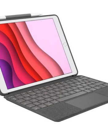 Logitech Combo Touch Tastatur Og Folio-kasse Med Trackpad Qwertz Tysk Oxford-grå Indgangsudstyr