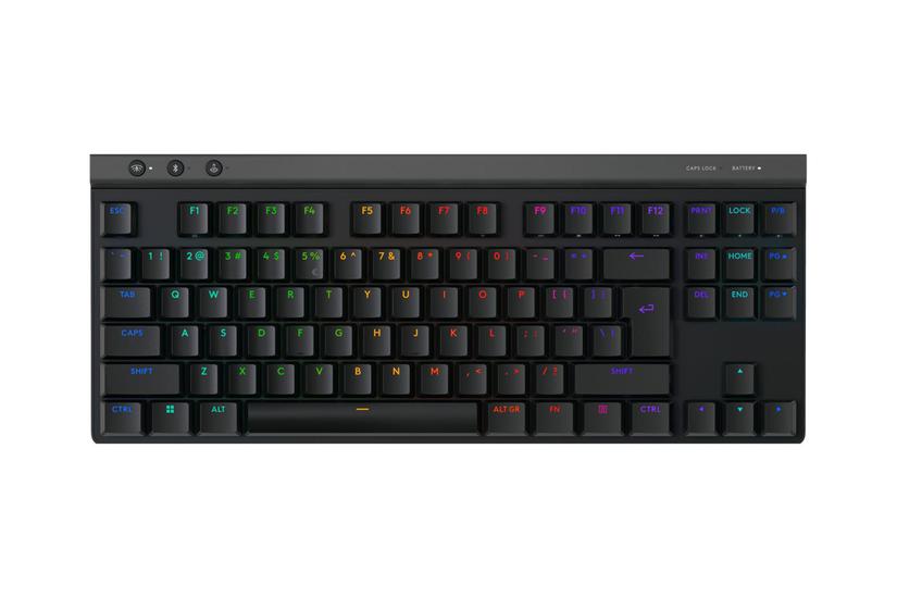 Logitech G515 Tastatur Lightspeed Tkl Qwerty Us International Sort Indgangsudstyr