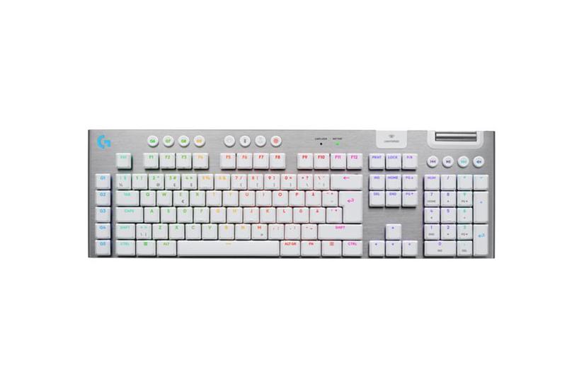 Logitech G915 Tastatur Gaming Lightspeed Full Size Hvid Nordisk Indgangsudstyr