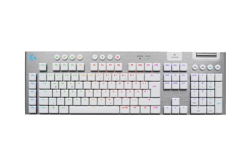 Logitech G915 Tastatur Lightspeed Qwertz Tysk Hvid Indgangsudstyr