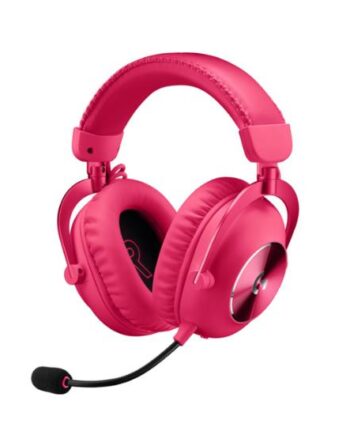 Logitech   Pro     Lightspeed Wireless Headset Magenta