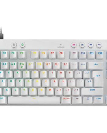 Logitech   Pro   Rapid Tastatur Tkl Qwerty Us International Hvid Indgangsudstyr