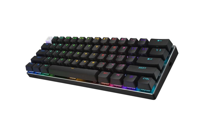 Logitech Pro 60 Tastatur Gaming 60 Tkl Qwerty Us International Sort Indgangsudstyr