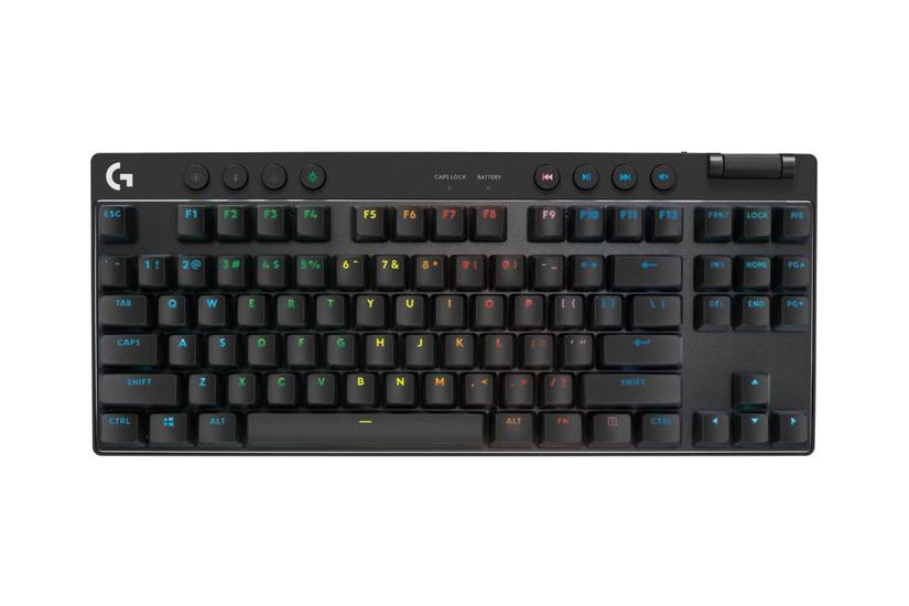 Logitech Pro Tastatur Tenkeyless Nordisk Sort