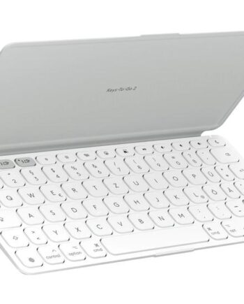 Logitech Keys-to-go   For Ipad Tastatur Indbygget Cover Qwertz Tysk Bleg Grå Indgangsudstyr