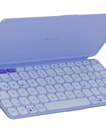 Logitech Keys-to-go   Tastatur Indbygget Cover Qwertz Tysk Lilla Indgangsudstyr