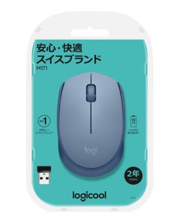 Logitech M171 Mus     Ghz Blå Grå
