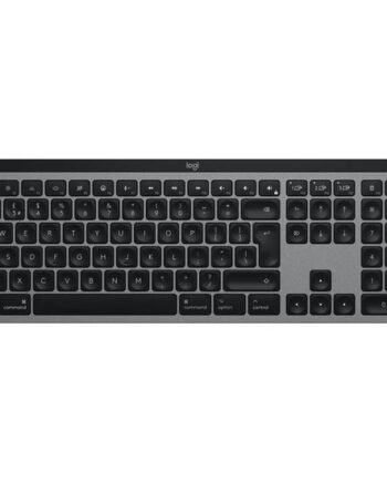 Logitech Master Series Mx Keys   For Mac Tastatur Full Size Qwerty Us International Space Grey Indgangsudstyr