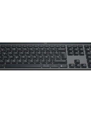 Logitech Mx Keys   Tastatur Qwerty Us International Grafit Med Palm Rest Indgangsudstyr