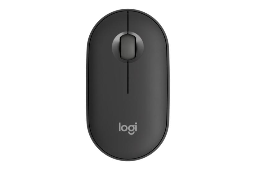 Logitech Pebble Mouse M350s Mus Bluetooth Le Tonal Grafit