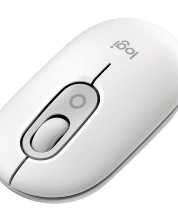 Logitech Pop Mus Brugerdefinerbar Emoji Optisk   Knapper Trådløs Bluetooth     Le Off-white