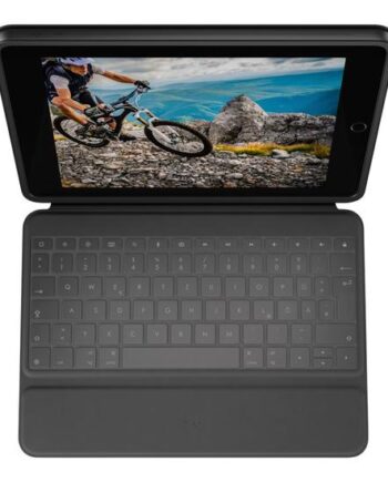 Logitech Rugged Folio Tastatur Og Folio-kasse Qwerty Nordisk  Dansk Finsk Norsk Svensk  Grafit Indgangsudstyr
