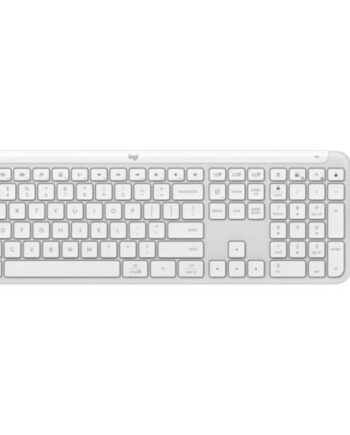 Logitech Signature Slim Combo Mk950 Sæt Med Mus Og Tastatur Qwerty Nordisk Off-white Indgangsudstyr