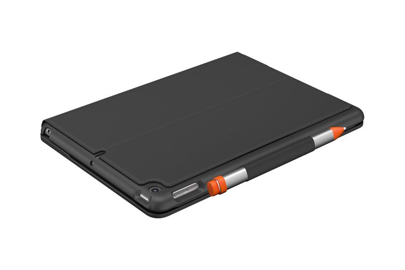 Logitech Slim Folio Tastatur Og Folio-kasse Qwerty Nordisk Dansk Finsk Norsk Svensk Oxford-grå Indgangsudstyr
