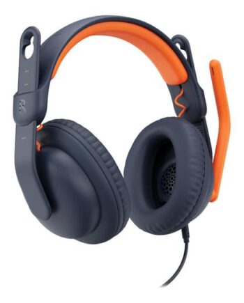 Logitech Zone Learn Over-ear Wired Headset For Learners    5mm Aux Hovedtelefoner Med Mik      Mm Jackstik