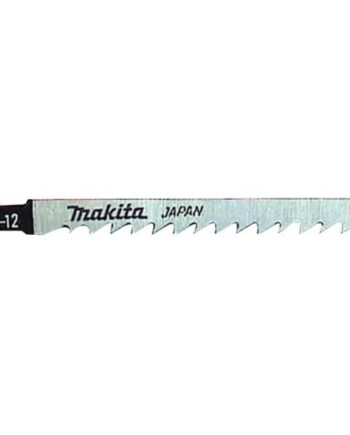 Makita  -12 Stiksavsklingesæt For Træ  Plastik  Spånplade  Krydsfiner  Blødtræ  Hardwood  Fineret Træ  Betonplex  Profiltræ   Stykker