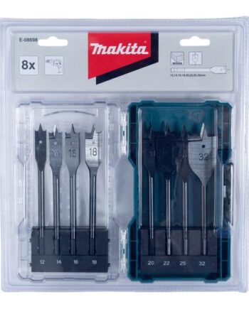 Makita Borebitsæt For Træ  Krydsfiner  Laminer  Blødtræ  Hardwood   Stykker