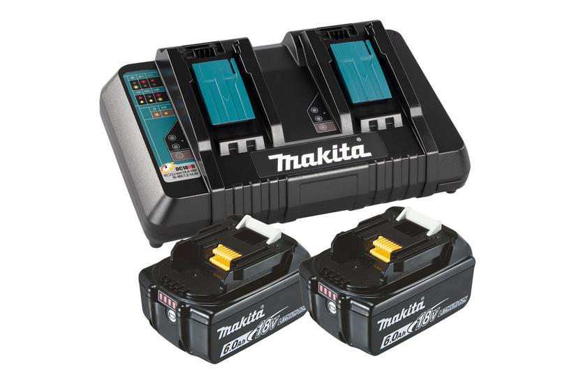Makita Dc18rd Batterioplader Med Batteri Li-ion