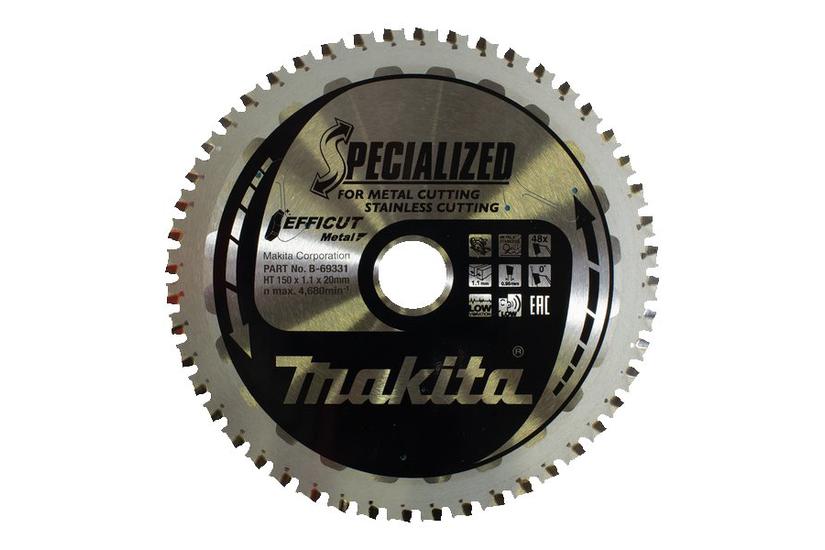 Makita Efficut Rundsavsklinge For Metal Rustfrit Stål Stå