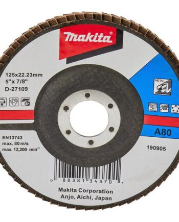 Makita Flapdisk For Træ  Metal  Plastik  Ikke-jernholdigt Metal