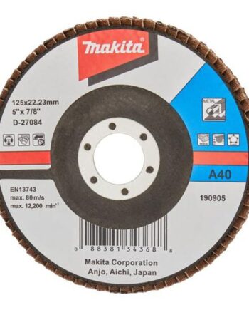 Makita Flapdisk For Træ  Metal  Plastik  Ikke-jernholdigt Metal