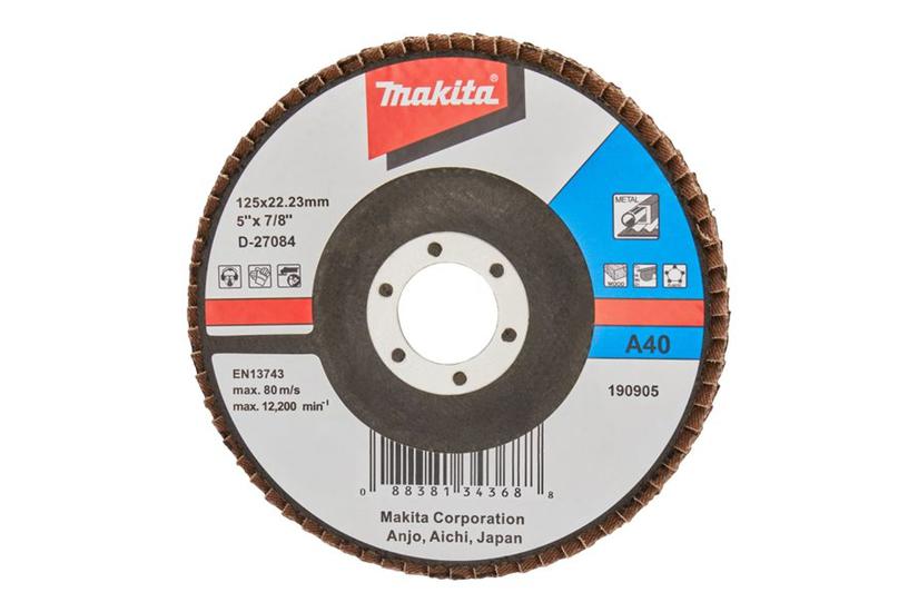Makita Flapdisk For Træ Metal Plastik Ikke-jernholdigt Metal