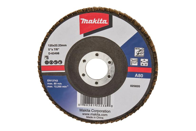 Makita Flapdisk For Træ Metal Plastik Ikke-jernholdigt Metal