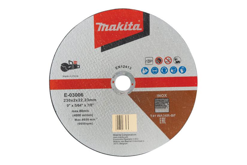 Makita Kæreskive For Rustfrit Stål