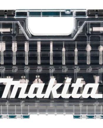 Makita Router-bitsæt For Træ 22 Stykker