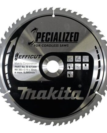 Makita Specialized Efficut Rundsavsklinge For Træ  Metal