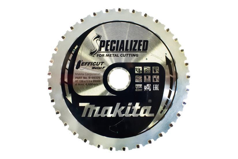 Makita Specialized Efficut Rundsavsklinge For Træ Metal Aluminium