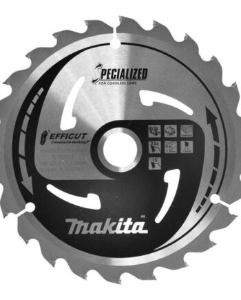 Makita Specialized Efficut Rundsavsklinge For Træ  Metal  Fiberforstærket Plastik